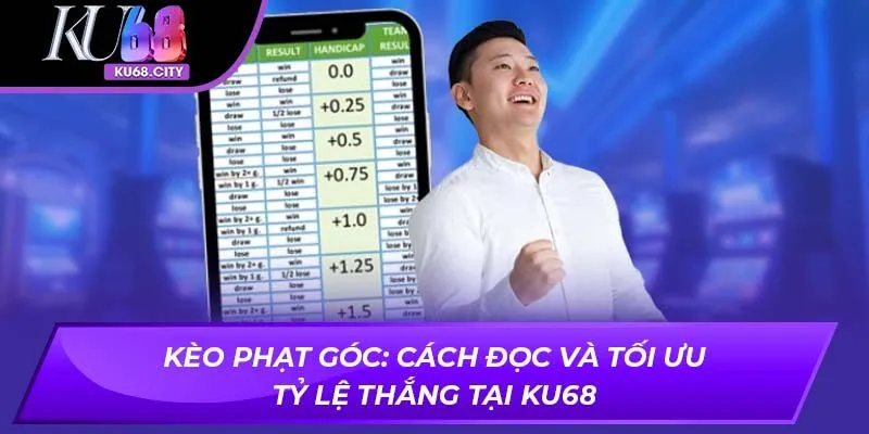 Kèo Phạt Góc: Cách Đọc Và Tối Ưu Tỷ Lệ Thắng Tại KU68